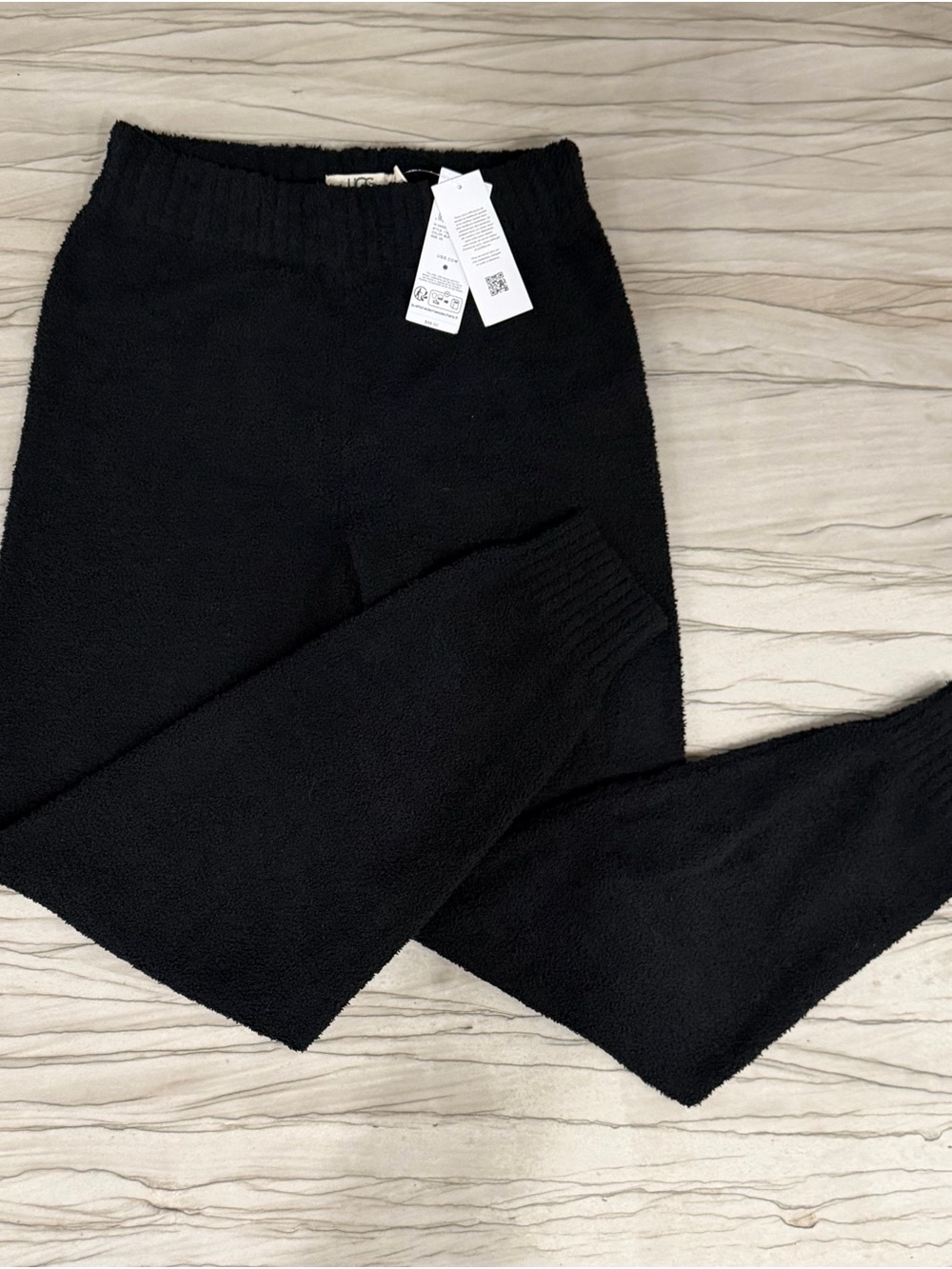 UGG Adult Black Cozy Knit Joggers - Multiple Sizes